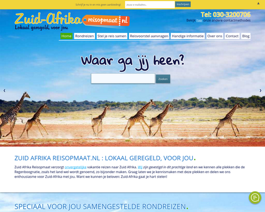 Zuidafrikareisopmaat.nl Logo