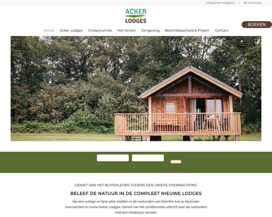 Acker-lodges.nl Logo