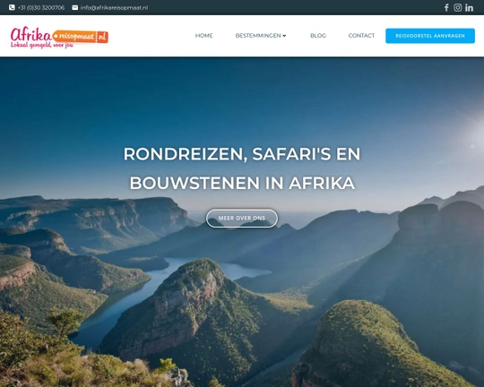Afrikareisopmaat.nl Logo