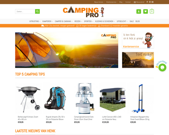 Campingpro.nl Logo