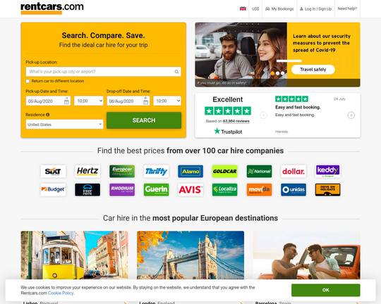 Rentcars.com Logo
