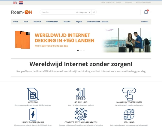 Roam-on.nl Logo