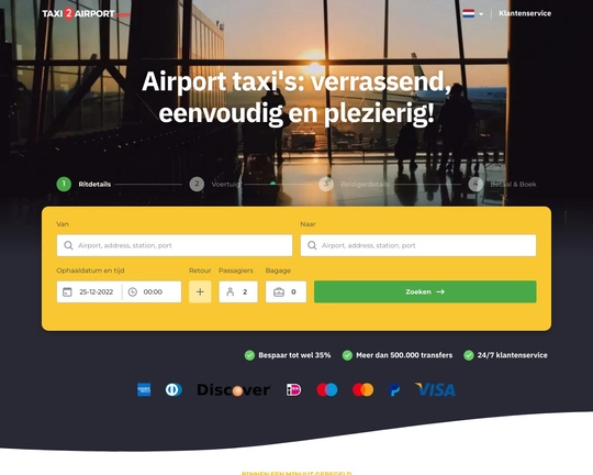 Taxi2airport.com Logo
