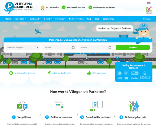 Vliegenenparkeren.nl Logo